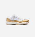 Air Jordan 11 Retro Low Mother's Day Women's Sneakers - White/Metallic Gold/Team Gold