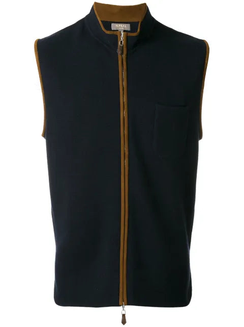 N.Peal zip up gilet