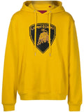Mostly Heard Rarely Seen 8-Bit Raging Bull-print cotton hoodie
