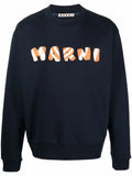 Marni logo-embroidered sweatshirt