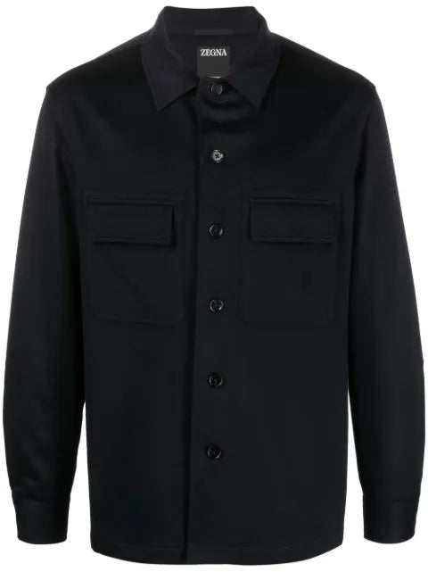 Zegna Oasi cashmere Alba overshirt
