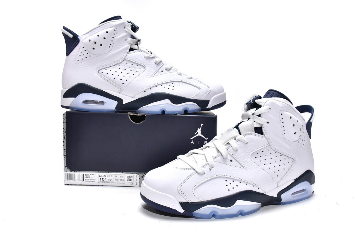 Air Jordan 6 Retro Midnight Navy 2022 Reps Sneaker CT8529-141