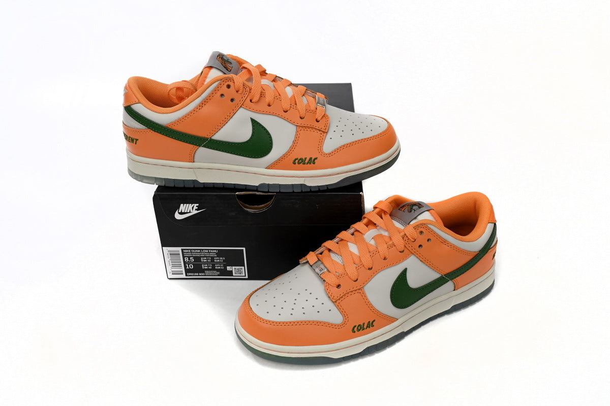 Nike Dunk Low Florida A&M University Reps Sneaker DR6188-800