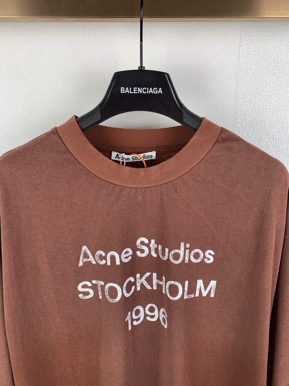 Acne Studios Stockholm 1996 Print Oversized Short‑Sleeve T‑Shirt