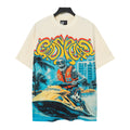 Godspeed Jet Ski Skeleton Vintage Graphic Tee