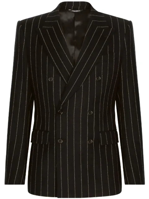 Dolce & Gabbana pinstripe double-breasted blazer