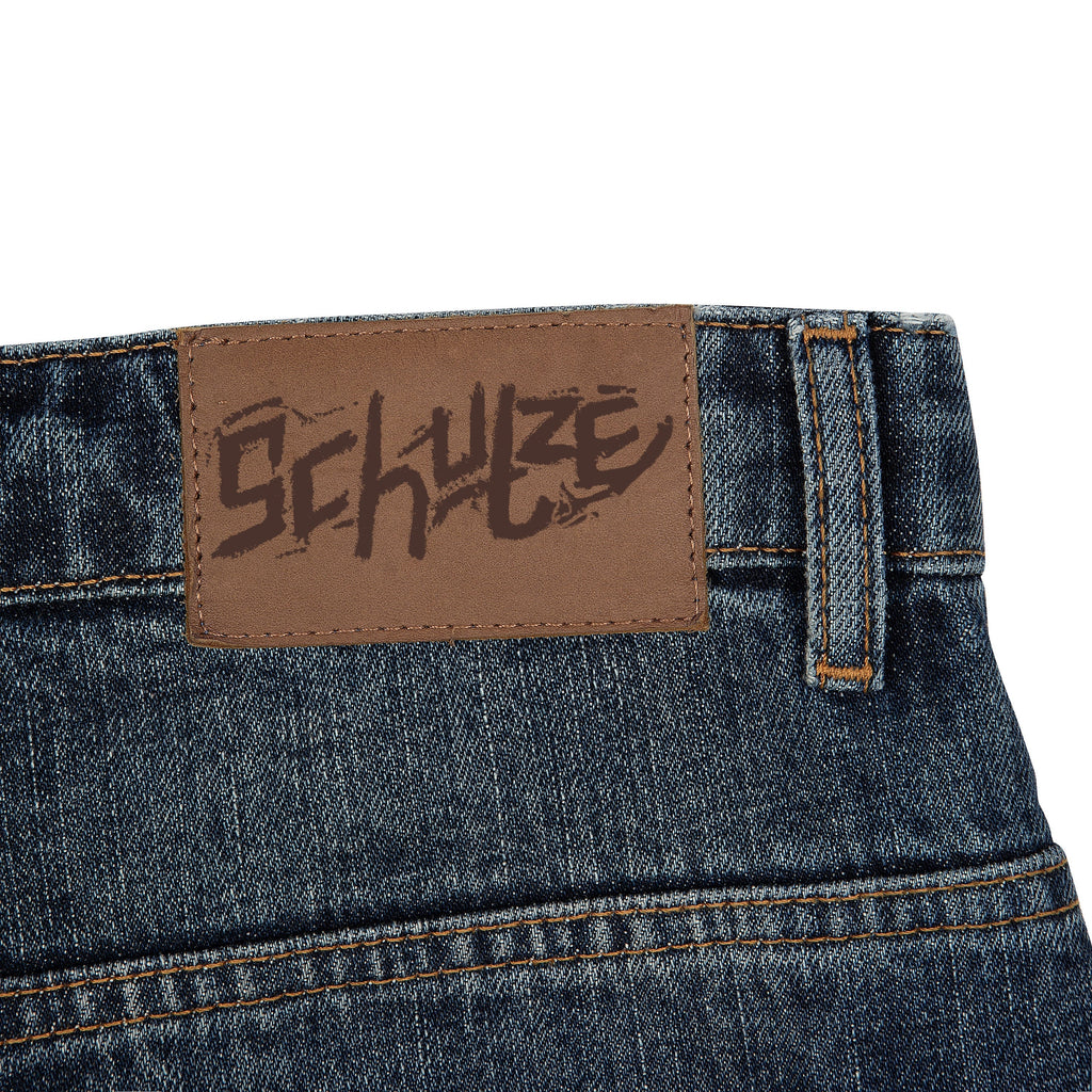 "yakuza" indigo washed Denim