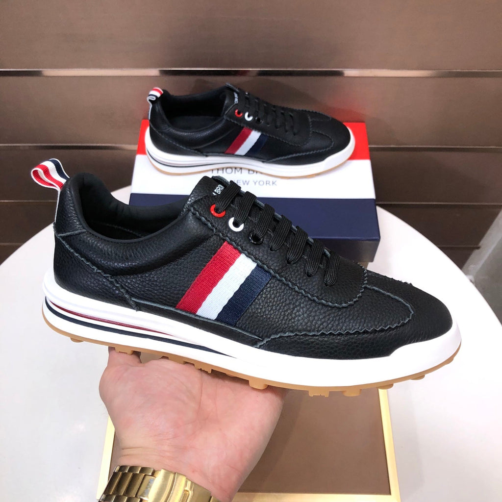 Full-Grain Leather Sneaker II — Heritage Low-Top