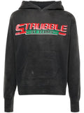 SAINT MXXXXXX Struggle Tears cotton hoodie
