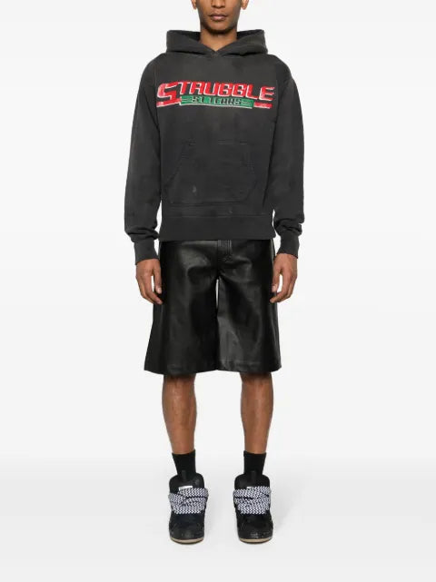 SAINT MXXXXXX Struggle Tears cotton hoodie