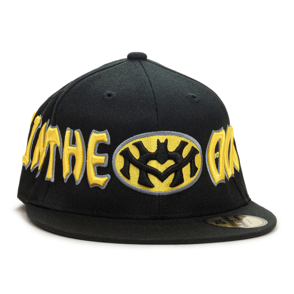 BATMAN FITTED BLACK/YELLOW HAT