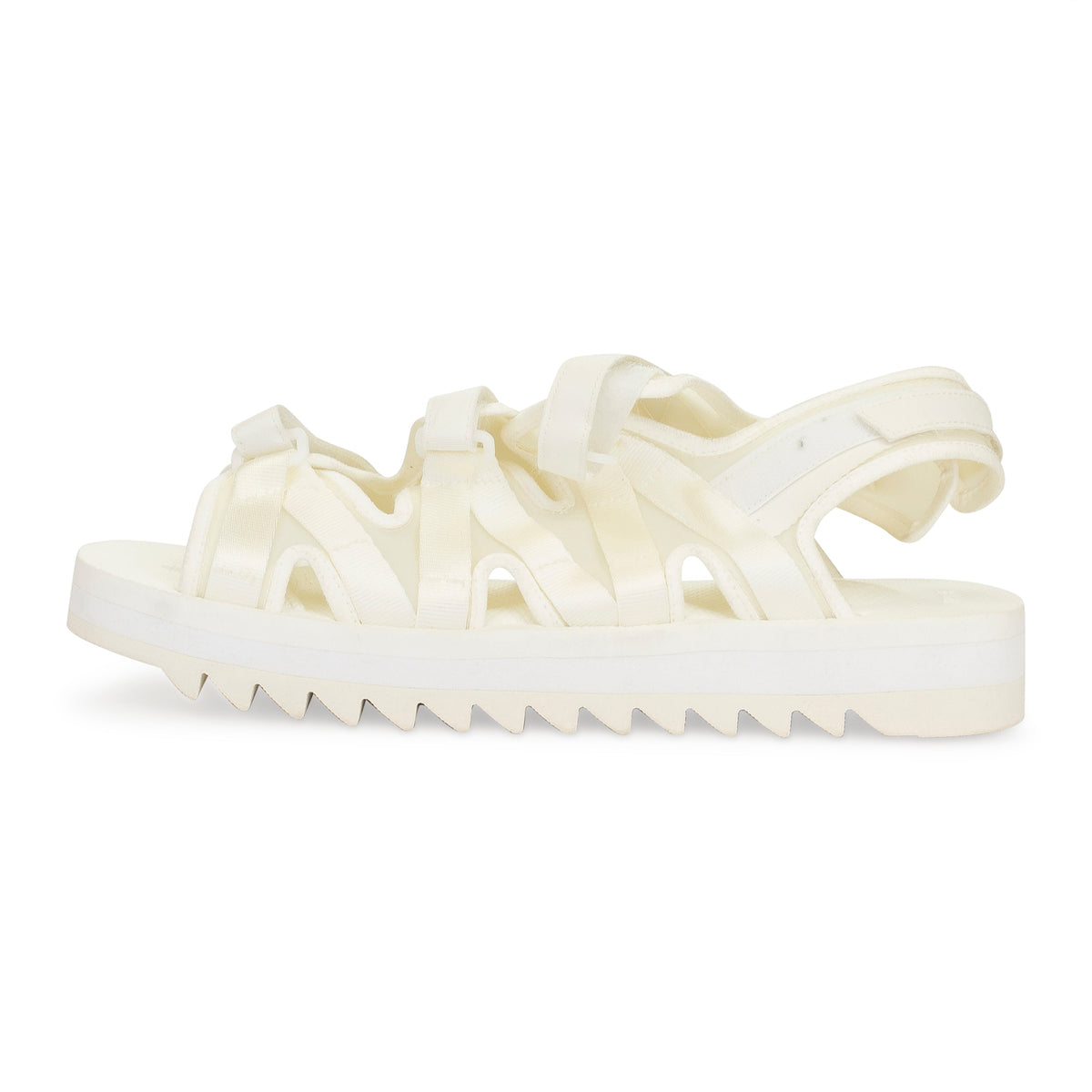 SILICON SANDALE - COLLABORATED WITH SUIC WHITE SANDALS