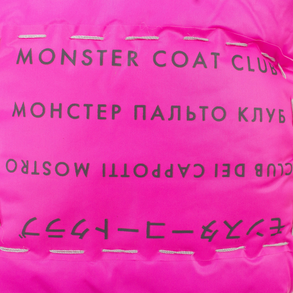 MINI NYLON PINK PUFFER BAG