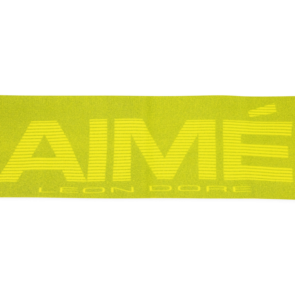 GREEN NEW BALANCE GEO PRINT WOOL SCARF