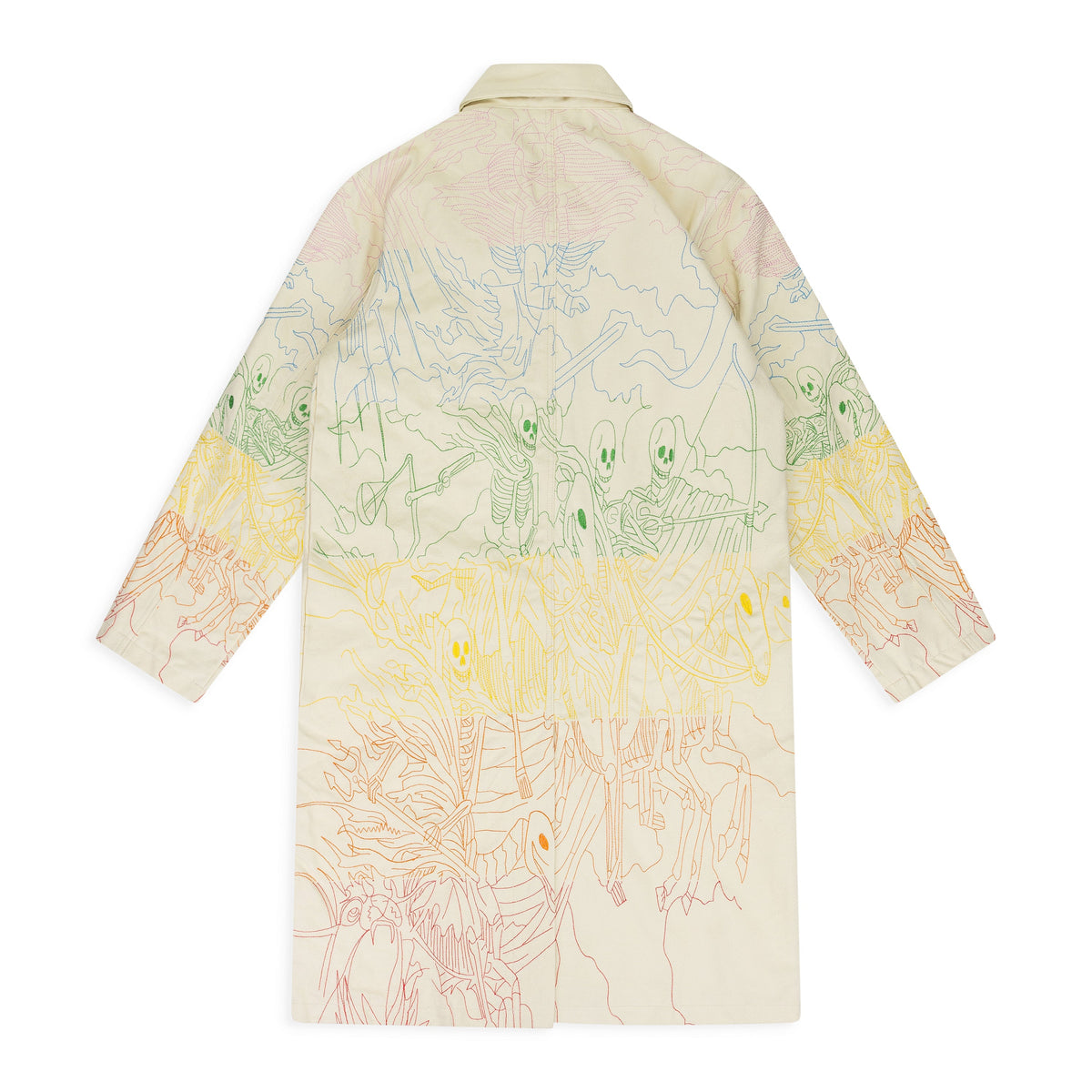 MULTICOLOR FOUR HORSEMAN TRENCH COAT