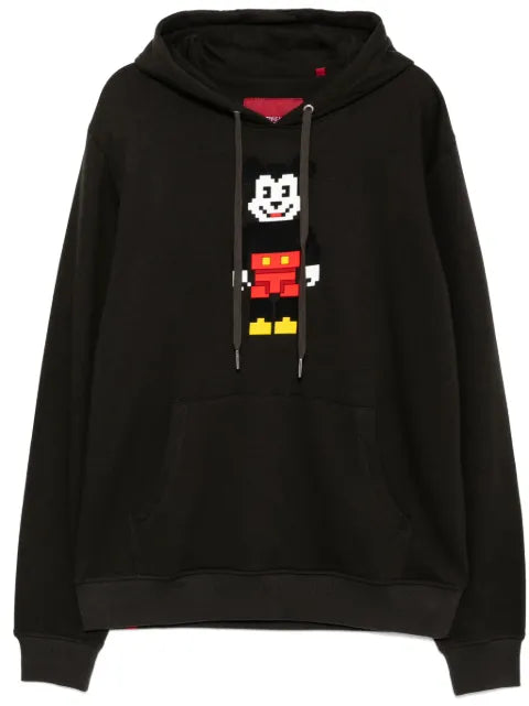 Mostly Heard Rarely Seen 8-Bit mouse-bear hoodie