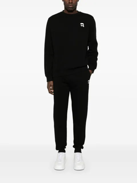 Karl Lagerfeld Karl Ikon-patch sweatshirt