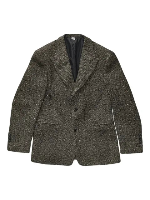 Winnie NY herringbone sequinned blazer