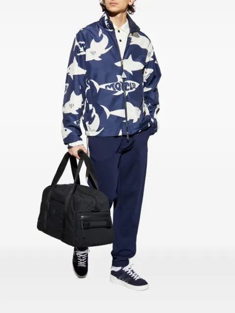 Moncler Shark-print bomber jacket