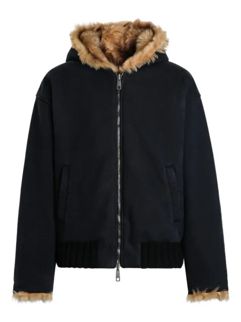 Dolce & Gabbana reversible faux-fur jacket