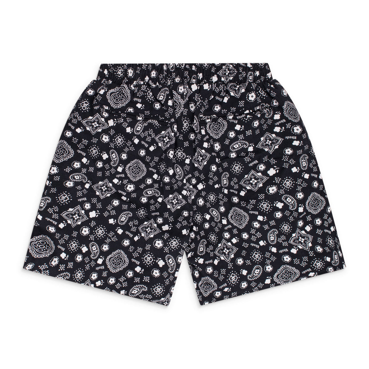 Black Ssense Exclusive Bandana Shorts