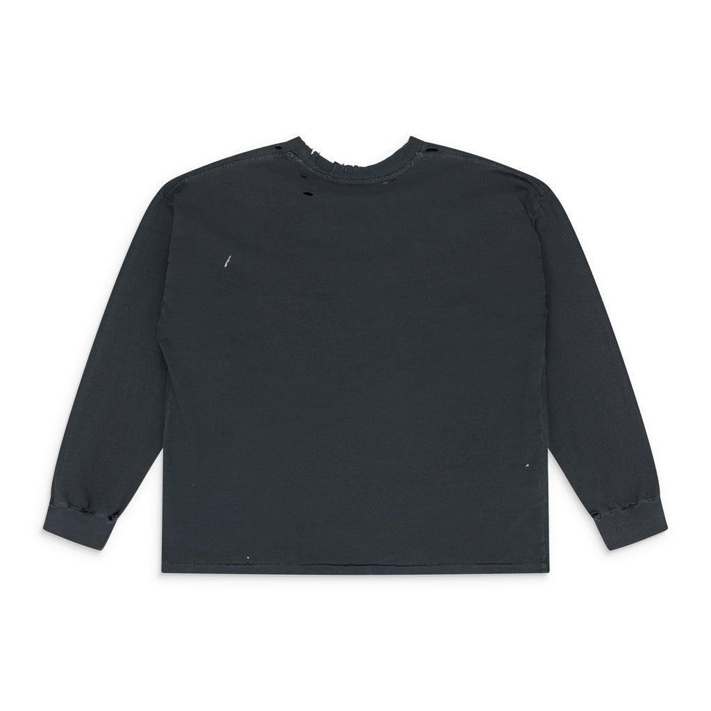 Black Paint Splatter L/S T-Shirt