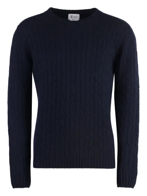 THE (Alphabet) cable-knit sweater
