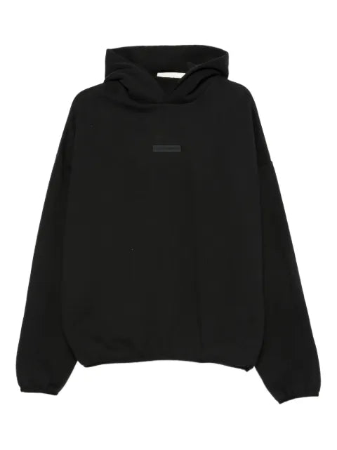 FEAR OF GOD ESSENTIALS logo-plaque hoodie