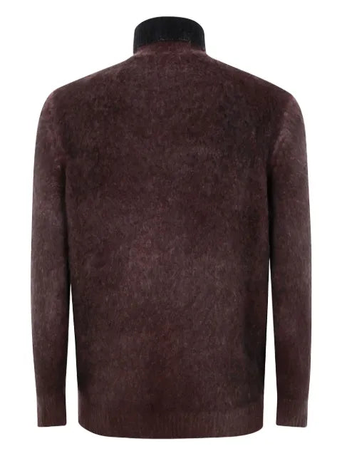 Avant Toi high-neck brushed sweater