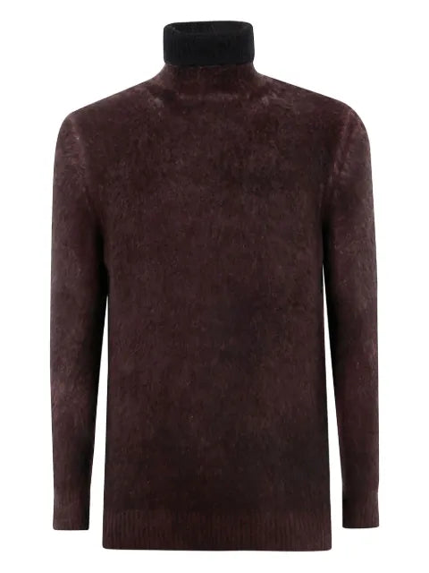 Avant Toi high-neck brushed sweater
