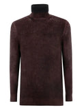 Avant Toi high-neck brushed sweater
