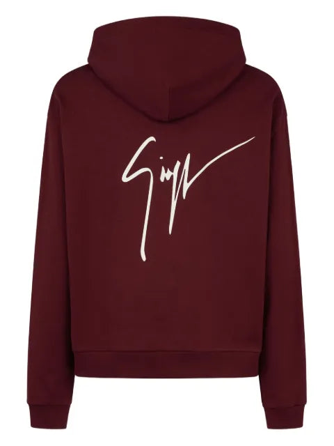 Giuseppe Zanotti logo-print hoodie