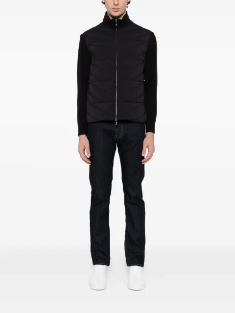 Emporio Armani panelled padded jacket