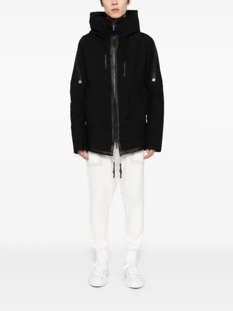 69 zip-up hooded jacket