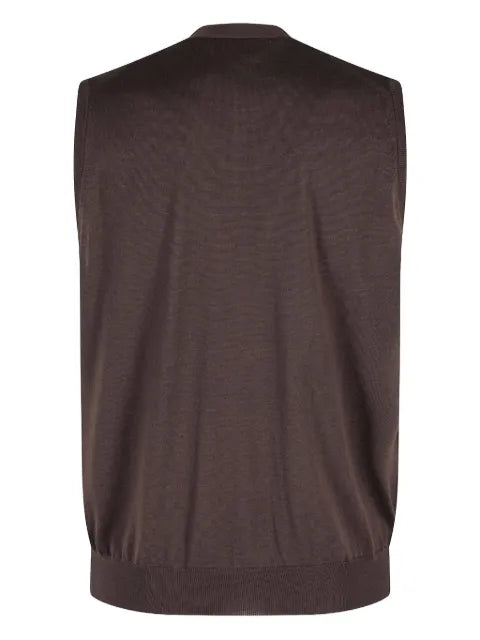Filippo De Laurentiis buttoned sleeveless gilet