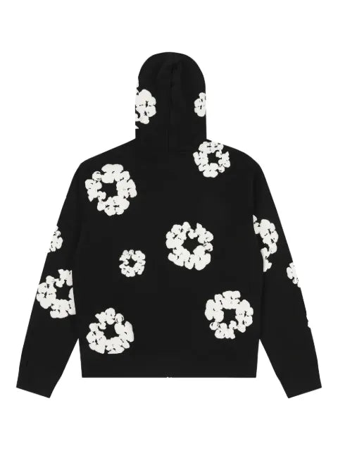 Denim Tears cotton wreath zip hoodie