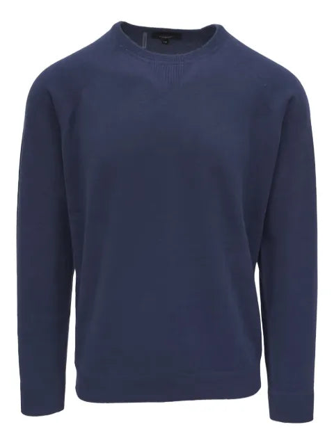 Kinross Cashmere crew-neck long-sleeves sweater