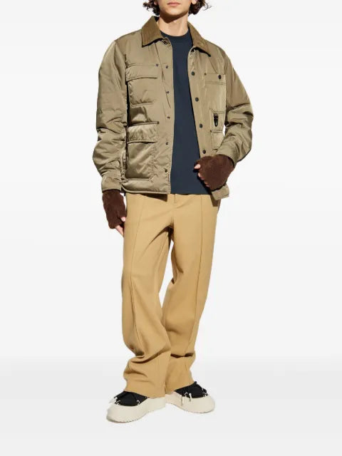 Moncler Grenoble Waterton corduroy-collar down jacket