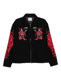 Warren Lotas graphic-embroidered jacket