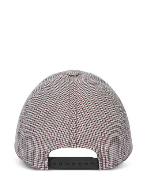 Courrèges houndstooth baseball cap