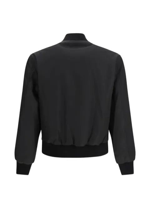 Versace printed nylon reversible bomber jacket