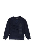 Who Decides War gathered sweatshirt