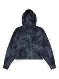 424 cropped camouflage parka