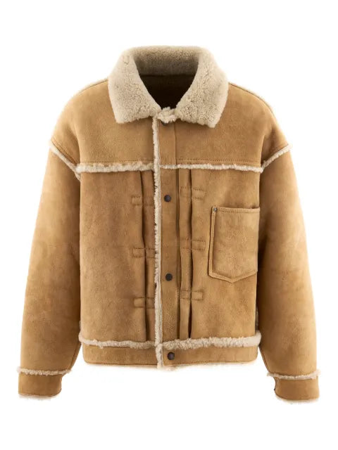 SAINT MXXXXXX BB_Mouton shearling collar jacket