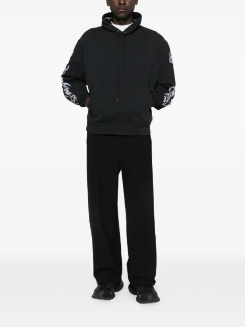 Balenciaga cursive oversized hoodie