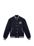Sporty & Rich cres-detail bomber jacket