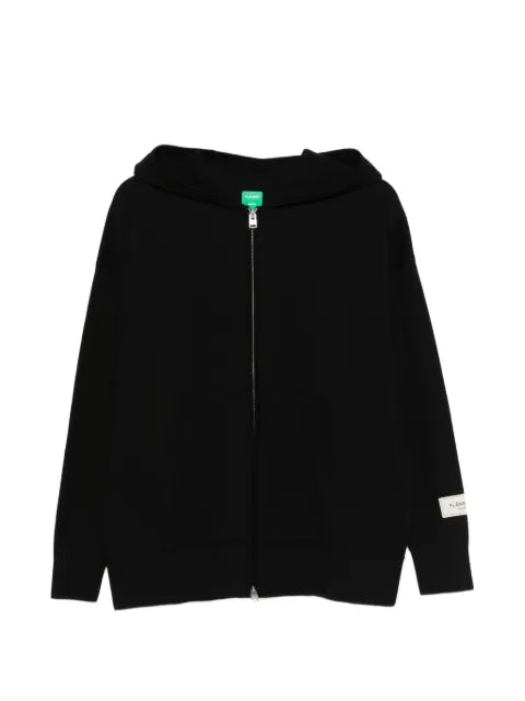 FLÂNEUR zip-fastening hoodie