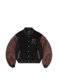 Represent logo-appliqué bomber jacket