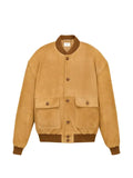 Saint Laurent bomber jacket in suede