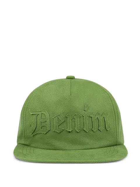 denim Tears adjustable denim baseball cap with Cut-Out
